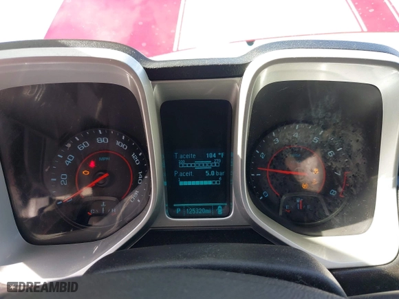 2015 Chevrolet Camaro LT with VIN 2G1FD3D35F9104138, listed as a IAAI auction lot 41642338 with 125,320 mi miles. Bid and sale history available at carsss.com. Image 7.