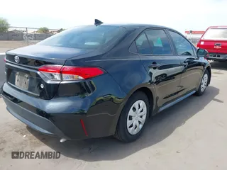 2020 Toyota Corolla L with VIN 5YFDPRAE2LP073568, listed as a IAAI auction lot 41905444 with 14,302 mi miles. Bid and sale history available at carsss.com. Image 4.