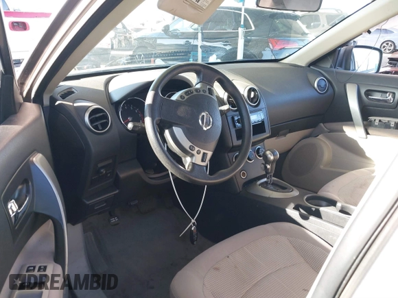 2010 Nissan Rogue S with VIN JN8AS5MT1AW005839, listed as a IAAI auction lot 41708074 with 147,980 mi miles and . Bid and sale history available at carsss.com. Image 5.
