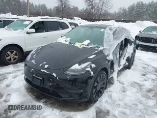 2023 Tesla Model Y Performance with VIN 7SAYGDEF4PF797192, listed as a IAAI auction lot 41550259 with 13,312 mi miles and . Bid and sale history available at DreamBid. Image 2.