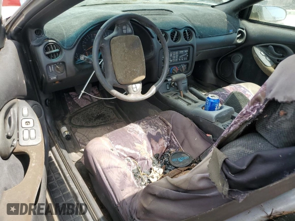 2001 Pontiac Firebird Firebird with VIN 2G2FS22KX12132170, listed as a Copart auction lot 57558535 with Not provided miles and Clean title. Bid and sale history available at DreamBid. Image 8.