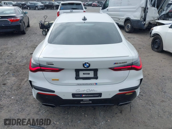 2021 BMW 4 Series M440i xDrive with VIN WBA13AR06MCF78418, listed as a IAAI auction lot 41257716 with 35,974 mi miles and . Bid and sale history available at DreamBid. Image 16.