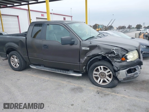 2005 Ford F-150 STX with VIN 1FTRX12W35FA27515, listed as a IAAI auction lot 42043948 with 269,661 mi miles. Bid and sale history available at carsss.com. Image 6.