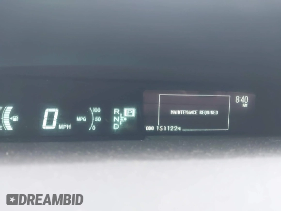 2012 Toyota Prius One with VIN JTDKN3DU0C1548488, listed as a IAAI auction lot 42132759 with 151,122 mi miles and . Bid and sale history available at DreamBid. Image 16.