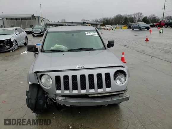 2017 Jeep Patriot Sport SE with VIN 1C4NJPBA4HD211370, listed as a Copart auction lot 45222815 with 50,931 mi miles and Salvage Title. Bid and sale history available at carsss.com. Image 15.