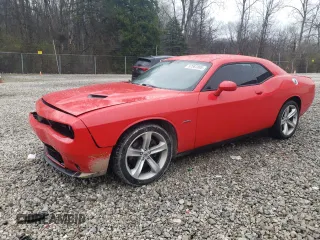 2017 Dodge Challenger R/T z VIN 2C3CDZBT4HH604613, wystawiony jako Copart lot #52567805 z przebiegiem 50 722 mil mil oraz Szkoda całkowita • Salvage title. Historia ofert i sprzedaży dostępna na DreamBid. Obrazek 1.