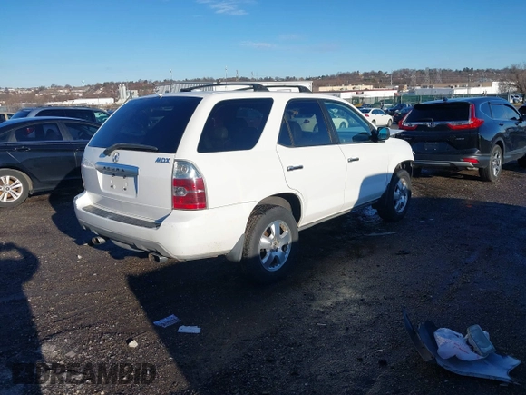 2006 Acura MDX with VIN 2HNYD18296H528721, listed as a IAAI auction lot 41206117 with 164,332 mi miles. Bid and sale history available at carsss.com. Image 4.