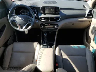 2021 Hyundai Tucson Limited with VIN KM8J3CAL1MU357462, listed as a Copart auction lot 45102205 with 20,171 mi miles and Salvage Title. Bid and sale history available at carsss.com. Image 8.