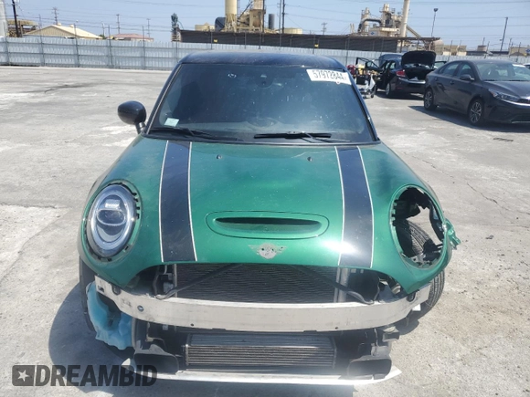 2021 MINI Hardtop 4 Door Cooper S with VIN WMWXU9C08M2N98316, listed as a Copart auction lot 57972844 with 40,959 mi miles and Salvage title. Bid and sale history available at DreamBid. Image 5.