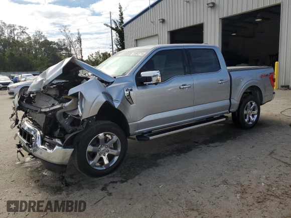 2023 Ford F-150 XL with VIN 1FTFW1E83PFC67461, listed as a Copart auction lot 81063714 with 10,498 mi miles and Salvage Title. Bid and sale history available at carsss.com. Image 1.