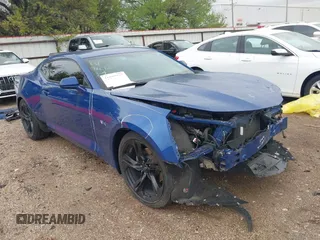 2021 Chevrolet Camaro 1LT with VIN 1G1FB1RS5M0128392, listed as a IAAI auction lot 41879369 with 35,168 mi miles. Bid and sale history available at carsss.com. Image 1.