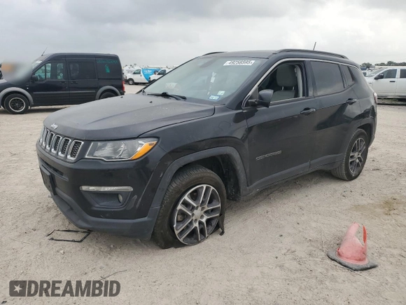 2019 Jeep Compass Latitude с VIN 3C4NJCBB4KT769402, выставлен на аукционе Copart как лот 49258595 с пробегом 100 632 миль миль и Списание • Salvage title. История ставок и продаж доступна на DreamBid. Изображение 1.