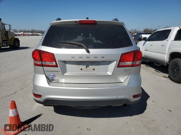 2014 Dodge Journey SXT with VIN 3C4PDCBB4ET124849, listed as a Copart auction lot 48590625 with 196,357 mi miles and Salvage Title. Bid and sale history available at DreamBid. Image 6.
