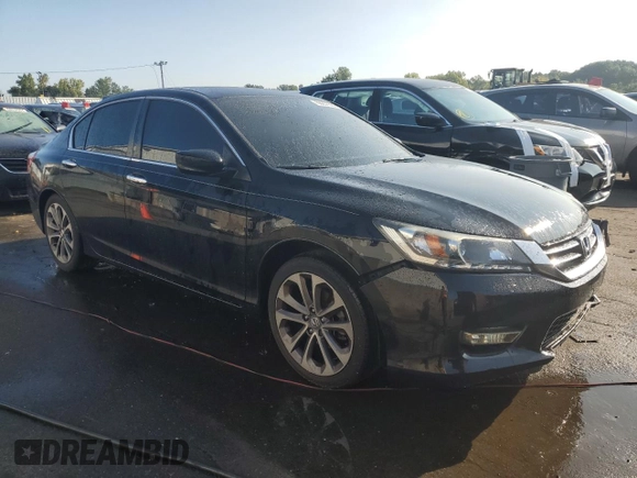 2014 Honda Accord Sedan Sport with VIN 1HGCR2F59EA044079, listed as a Copart auction lot 68057204 with 101,827 mi miles and Salvage Title. Bid and sale history available at carsss.com. Image 4.