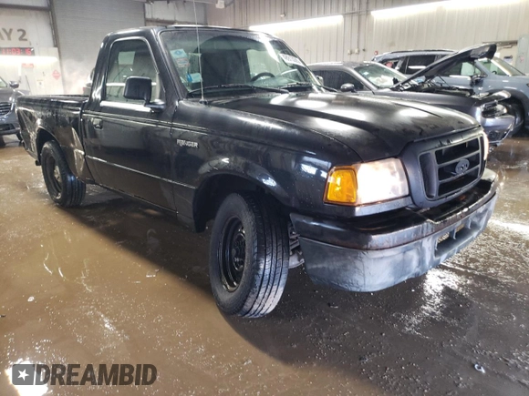 2004 Ford Ranger XL with VIN 1FTYR10U94PB41082, listed as a Copart auction lot 48913085 with 248,765 mi miles and Salvage Title. Bid and sale history available at DreamBid. Image 4.