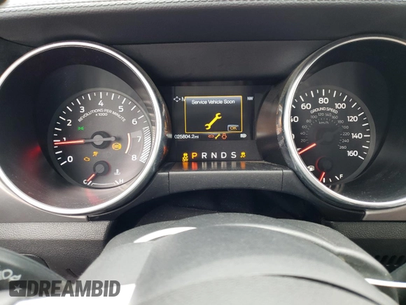 2022 Ford Mustang EcoBoost with VIN 1FA6P8TH2N5100400, listed as a Copart auction lot 56720973 with 25,804 mi miles and . Bid and sale history available at DreamBid. Image 9.