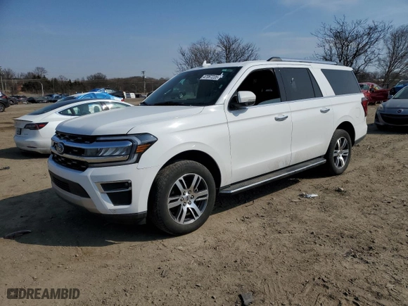 2022 Ford Expedition Max Limited with VIN 1FMJK1KT6NEA27205, listed as a Copart auction lot 47067235 with NaN miles and Non Repairable. Bid and sale history available at carsss.com. Image 1.