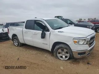 2022 Ram 1500 Big Horn z VIN 1C6RREBG7NN273085, wystawiony jako Copart lot #45925725 z przebiegiem 55 135 mil mil oraz Czysty tytuł • Clean title. Historia ofert i sprzedaży dostępna na DreamBid. Obrazek 4.