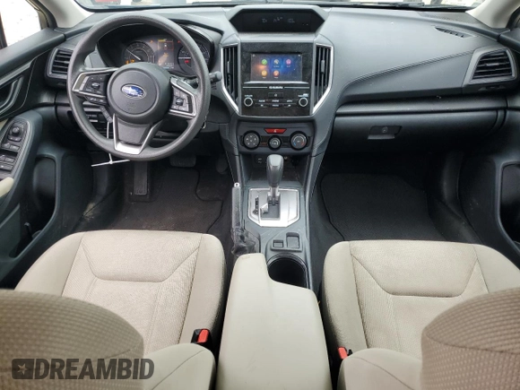 2020 Subaru Impreza with VIN 4S3GTAB60L3723072, listed as a Copart auction lot 58801595 with 28,685 mi miles and Salvage title. Bid and sale history available at DreamBid. Image 8.