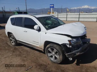 2017 Jeep Compass Latitude z VIN 1C4NJDEB5HD171724, wystawiony jako Copart lot #52525425 z przebiegiem 91 514 mil mil oraz Szkoda całkowita • Salvage title. Historia ofert i sprzedaży dostępna na DreamBid. Obrazek 4.