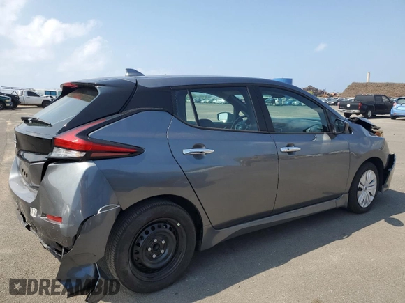 2025 Nissan LEAF S z VIN 1N4AZ1BV3SC550633, wystawiony jako Copart lot #45457115 z przebiegiem 1 982 mil mil oraz Szkoda całkowita • Salvage title. Historia ofert i sprzedaży dostępna na DreamBid. Obrazek 3.