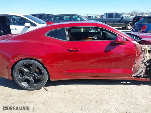 2017 Chevrolet Camaro 2LT with VIN 1G1FD1RSXH0158987, listed as a IAAI auction lot 41733066 with 93,441 mi miles. Bid and sale history available at carsss.com. Image 13.