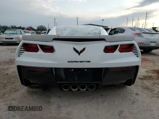 2019 Chevrolet Corvette Grand Sport 2LT with VIN 1G1YY2D73K5110974, listed as a Copart auction lot 75684654 with 6,552 mi miles and Non Repairable. Bid and sale history available at carsss.com. Image 6.