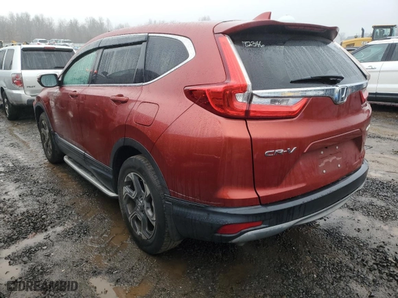 2018 Honda CR-V EX with VIN 2HKRW2H56JH636282, listed as a Copart auction lot 84931754 with 64,725 mi miles and Salvage Title. Bid and sale history available at carsss.com. Image 2.