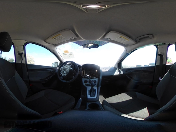2012 Ford Focus SE with VIN 1FAHP3F2XCL217086, listed as a IAAI auction lot 42072717 with 112,549 mi miles. Bid and sale history available at carsss.com. Image 24.
