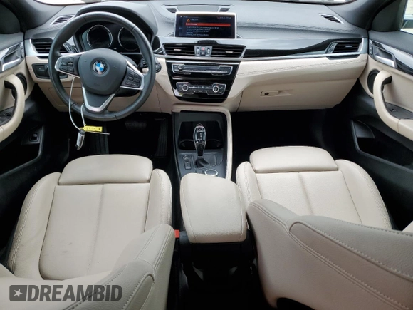 2022 BMW X2 sDrive28i with VIN WBXYH9C0XN5T46405, listed as a Copart auction lot 70291554 with 28,035 mi miles and Salvage Title. Bid and sale history available at carsss.com. Image 8.