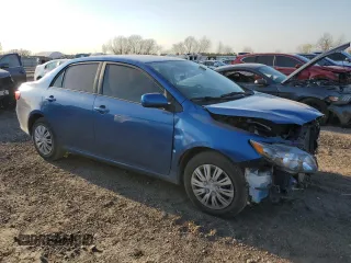 2009 Toyota Corolla with VIN JTDBL40E699085891, listed as a Copart auction lot 46706975 with 36,141 mi miles and Salvage Title. Bid and sale history available at carsss.com. Image 4.