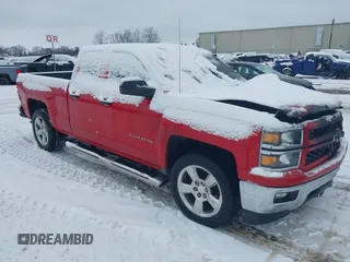 2015 Chevrolet Silverado 1500 LT with VIN 1GCVKREH6FZ284239, listed as a IAAI auction lot 41190617 with 1 mi miles. Bid and sale history available at carsss.com. Image 1.