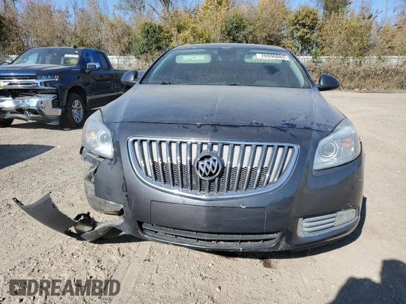 2011 Buick Regal CXL Turbo TO3 with VIN W04GX5GV2B1141815, listed as a Copart auction lot 76996084 with 151,571 mi miles and Clean Title. Bid and sale history available at carsss.com. Image 5.
