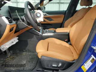 2024 BMW 4 Series M440i with VIN WBA63AW01RFR21066, listed as a Copart auction lot 44224145 with 12,943 mi miles and Salvage Title. Bid and sale history available at DreamBid. Image 7.