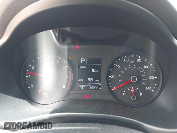 2023 Kia Rio S z VIN 3KPA24ADXPE613557, wystawiony jako IAAI lot #42198794 z przebiegiem 25 275 mil mil oraz . Historia ofert i sprzedaży dostępna na DreamBid. Obrazek 7.