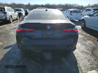 2022 BMW M4 Competition with VIN WBS33AZ04NCJ63648, listed as a Copart auction lot 45010665 with Not Provided miles and Salvage Title. Bid and sale history available at carsss.com. Image 6.