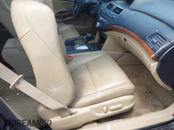 2011 Honda Accord EX-L with VIN 1HGCP3F82BA009739, listed as a IAAI auction lot 42440821 with 193,100 mi miles and . Bid and sale history available at DreamBid. Image 5.