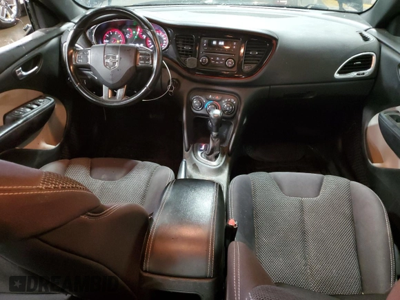 2015 Dodge Dart SXT with VIN 1C3CDFBB7FD128065, listed as a Copart auction lot 56780285 with 110,375 mi miles and Salvage title. Bid and sale history available at DreamBid. Image 8.