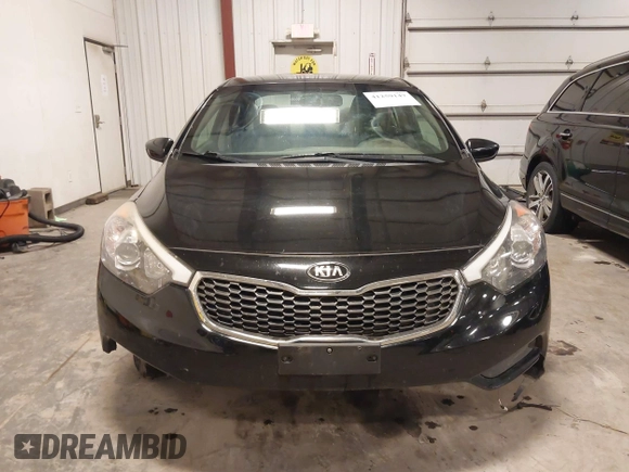 2016 Kia Forte LX with VIN KNAFK4A61G5523911, listed as a IAAI auction lot 41259147 with 114,740 mi miles. Bid and sale history available at carsss.com. Image 12.