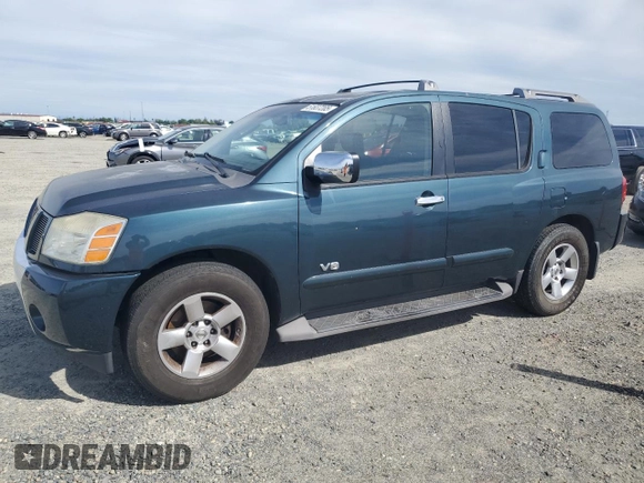 2007 Nissan Armada SE z VIN 5N1AA08A17N716168, wystawiony jako Copart lot #51837205 z przebiegiem 146 962 mil mil oraz Czysty tytuł • Clean title. Historia ofert i sprzedaży dostępna na DreamBid. Obrazek 1.
