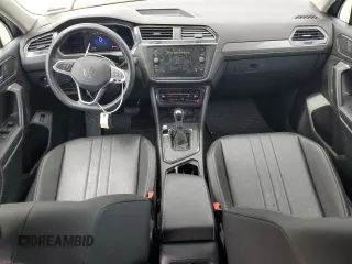 2022 Volkswagen Tiguan SE with VIN 3VV3B7AX0NM048051, listed as a Copart auction lot 55307995 with 36,849 mi miles and Salvage title. Bid and sale history available at DreamBid. Image 8.