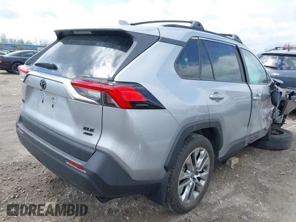 2023 Toyota RAV4 XLE Premium with VIN 2T3A1RFV1PC357297, listed as a IAAI auction lot 42056638 with 22,414 mi miles and . Bid and sale history available at DreamBid. Image 4.