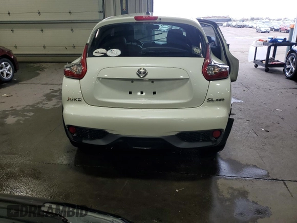2016 Nissan Juke S with VIN JN8AF5MV2GT658597, listed as a Copart auction lot 85207504 with 176,113 mi miles and Salvage Title. Bid and sale history available at carsss.com. Image 6.