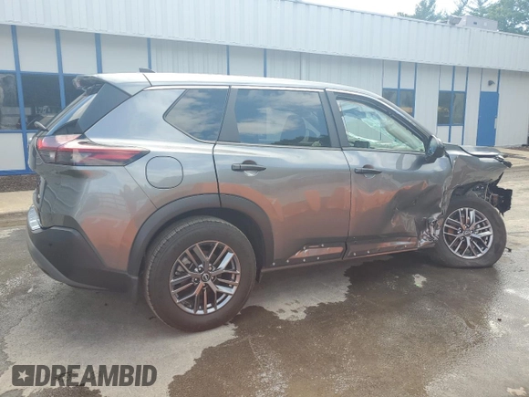 2023 Nissan Rogue S with VIN 5N1BT3AB5PC910183, listed as a Copart auction lot 59811945 with 26,281 mi miles and Clean title. Bid and sale history available at DreamBid. Image 3.