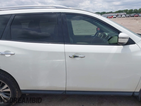 2017 Nissan Pathfinder SV with VIN 5N1DR2MN7HC684513, listed as a IAAI auction lot 42482806 with 92,987 mi miles and . Bid and sale history available at DreamBid. Image 13.
