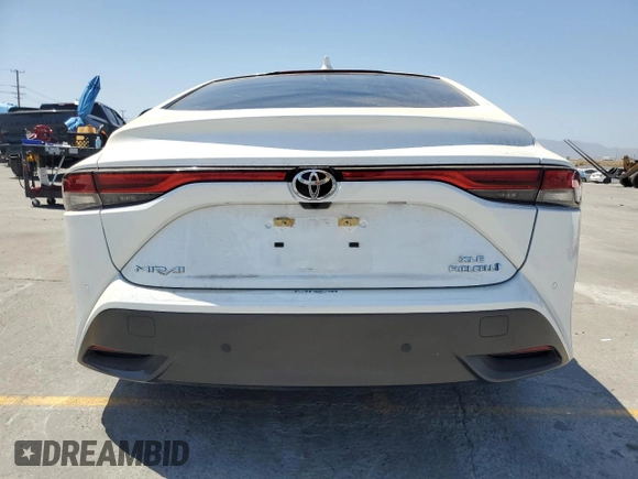 2023 Toyota Mirai XLE z VIN JTDAAAAA5PA009456, wystawiony jako Copart lot #61081435 z przebiegiem 21 594 mil mil oraz Szkoda całkowita • Salvage title. Historia ofert i sprzedaży dostępna na DreamBid. Obrazek 6.