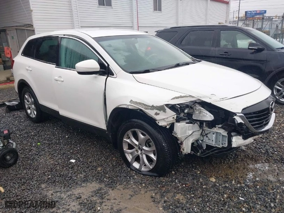 2015 Mazda CX-9 Touring with VIN JM3TB2CA1F0449033, listed as a IAAI auction lot 41549205 with 95,106 mi miles. Bid and sale history available at carsss.com. Image 1.
