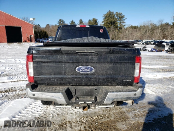 2017 Ford F-250 Lariat with VIN 1FT7W2B60HEB50599, listed as a Copart auction lot 42609595 with 102,131 mi miles and Salvage title. Bid and sale history available at DreamBid. Image 6.
