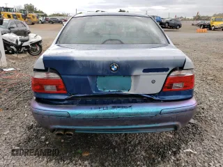 2001 BMW 5 Series 530iA with VIN WBADT63411CF04826, listed as a Copart auction lot 71732694 with 156,297 mi miles and Salvage Title. Bid and sale history available at carsss.com. Image 6.