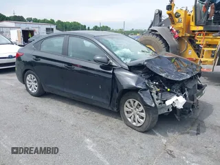 2021 Hyundai Accent SE z VIN 3KPC24A64ME130636, wystawiony jako IAAI lot #42296057 z przebiegiem 107 642 mil mil oraz . Historia ofert i sprzedaży dostępna na DreamBid. Obrazek 1.